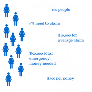 Infographic of the Price of Insurance 