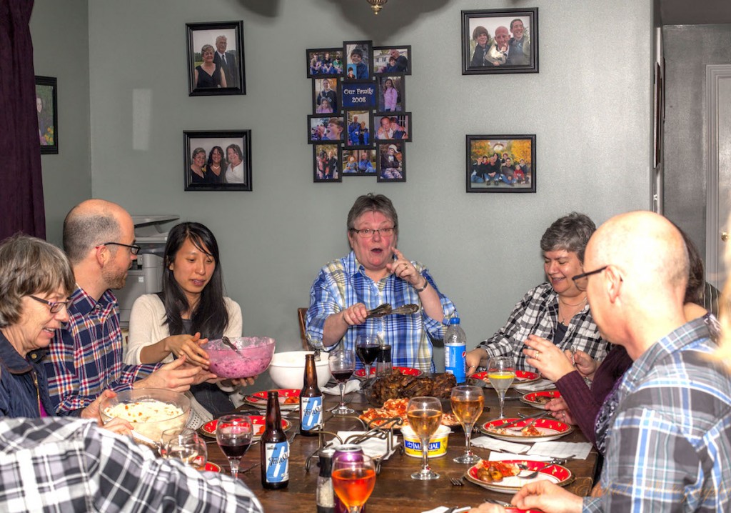 Angie Explains the Origin of the Winning Idea Around Table For Supper