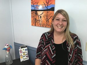 Tanya Roode in her office